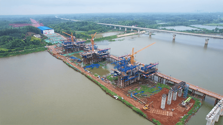 持續(xù)改進(jìn) | 湖南路橋益常高速擴(kuò)容六標(biāo)漢壽南1號特大橋標(biāo)準(zhǔn)化掛籃項目